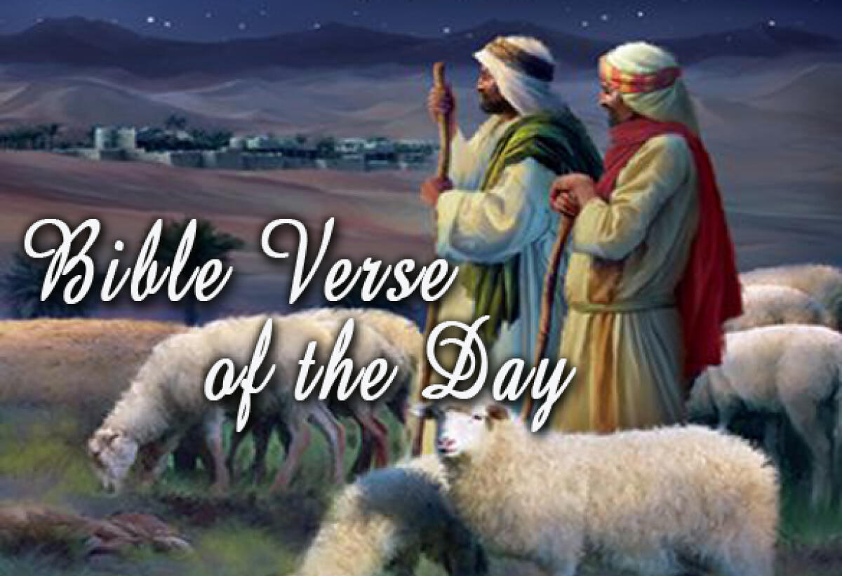 Bible Verse Of The Day December 16 – Luke 2:1–5