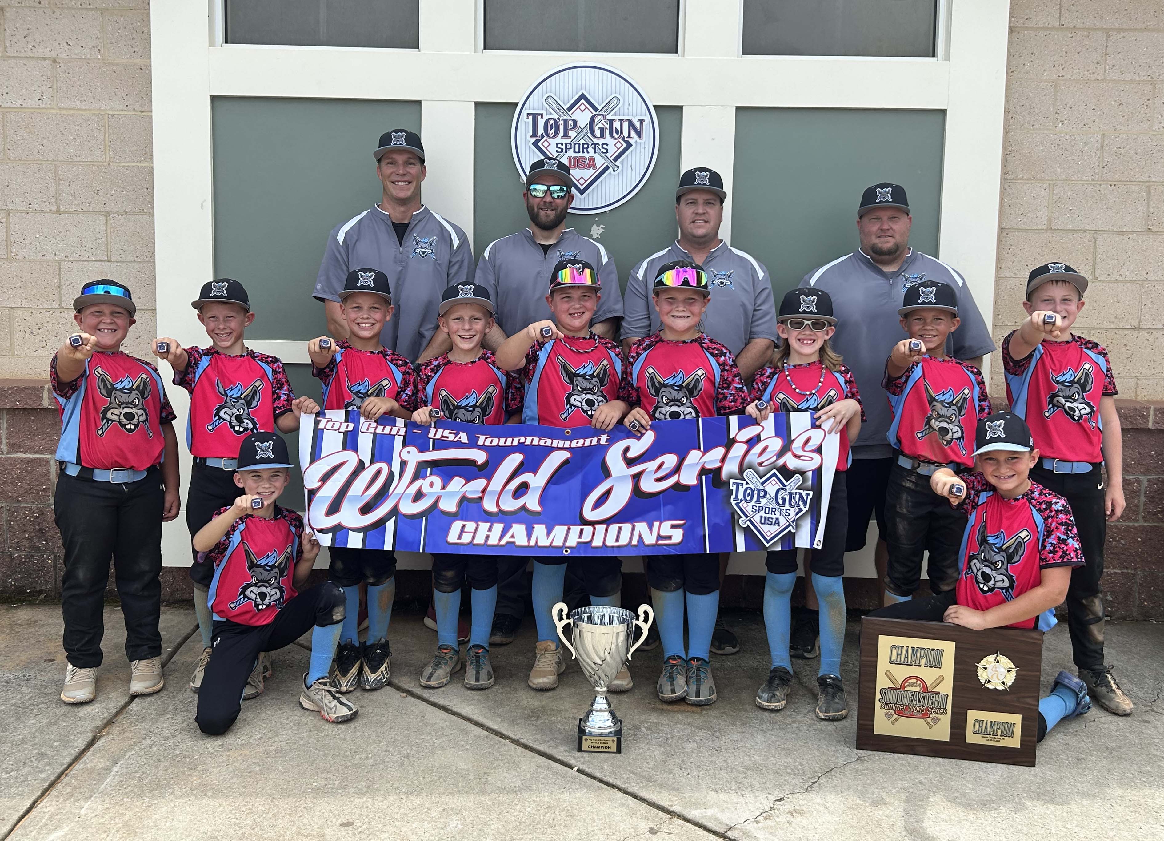 Carolina River Rats Top Gun World Series Champions