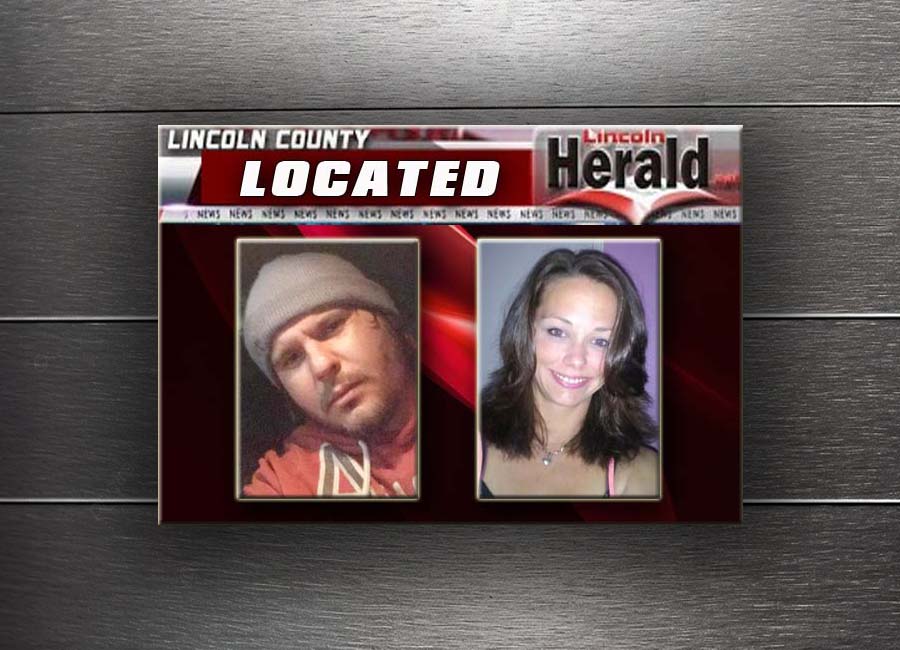 Missing Lincoln County Couple Located