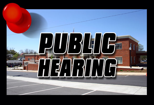 PUBLIC NOTICE: Public Hearing Regarding Speed Limits August 1