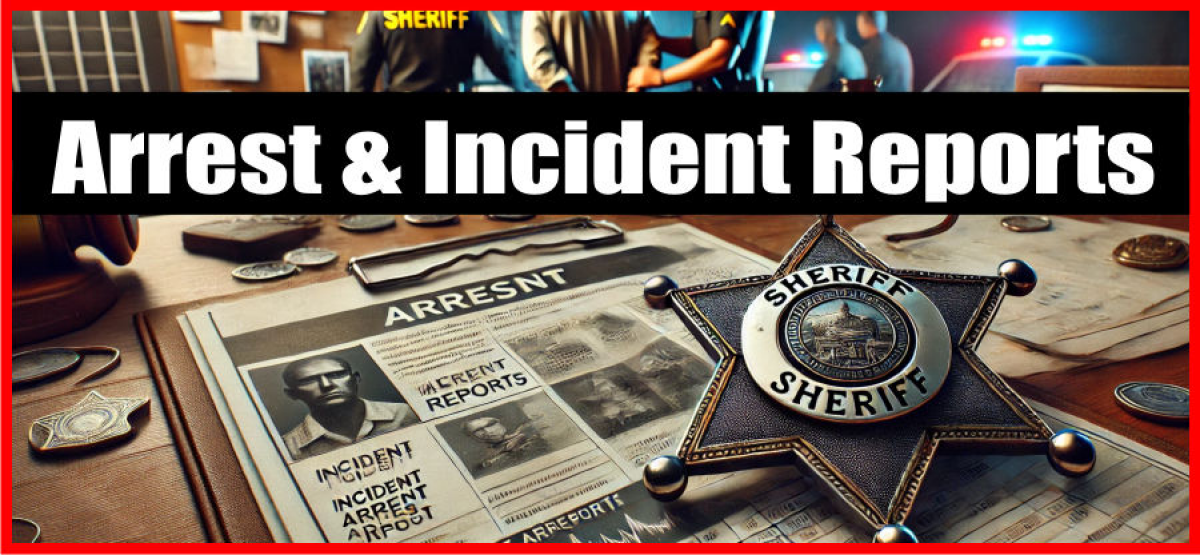 LCSO Arrest & Incident Reports For December 19, 2024