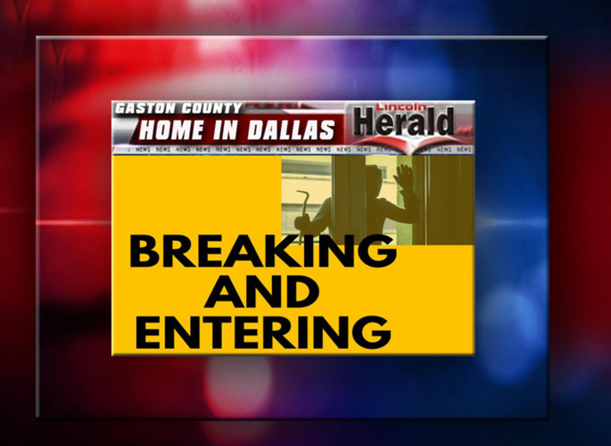 Breaking-And-Entering Case In Dallas