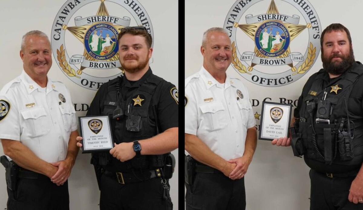 Catawba Sheriff’s Office Honors Deputies