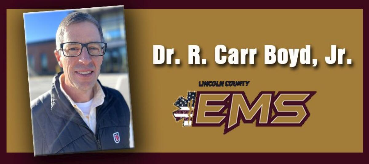 Dr. Carr Boyd To Head Emergency Services