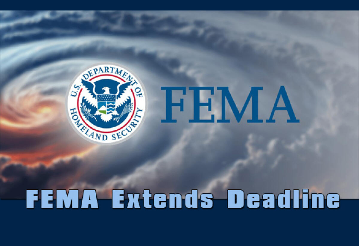 FEMA Extends Deadline To Apply For Helene Assistance