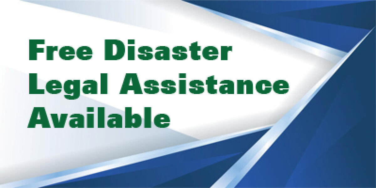 Free Disaster Legal Assistance Available For North Carolinians