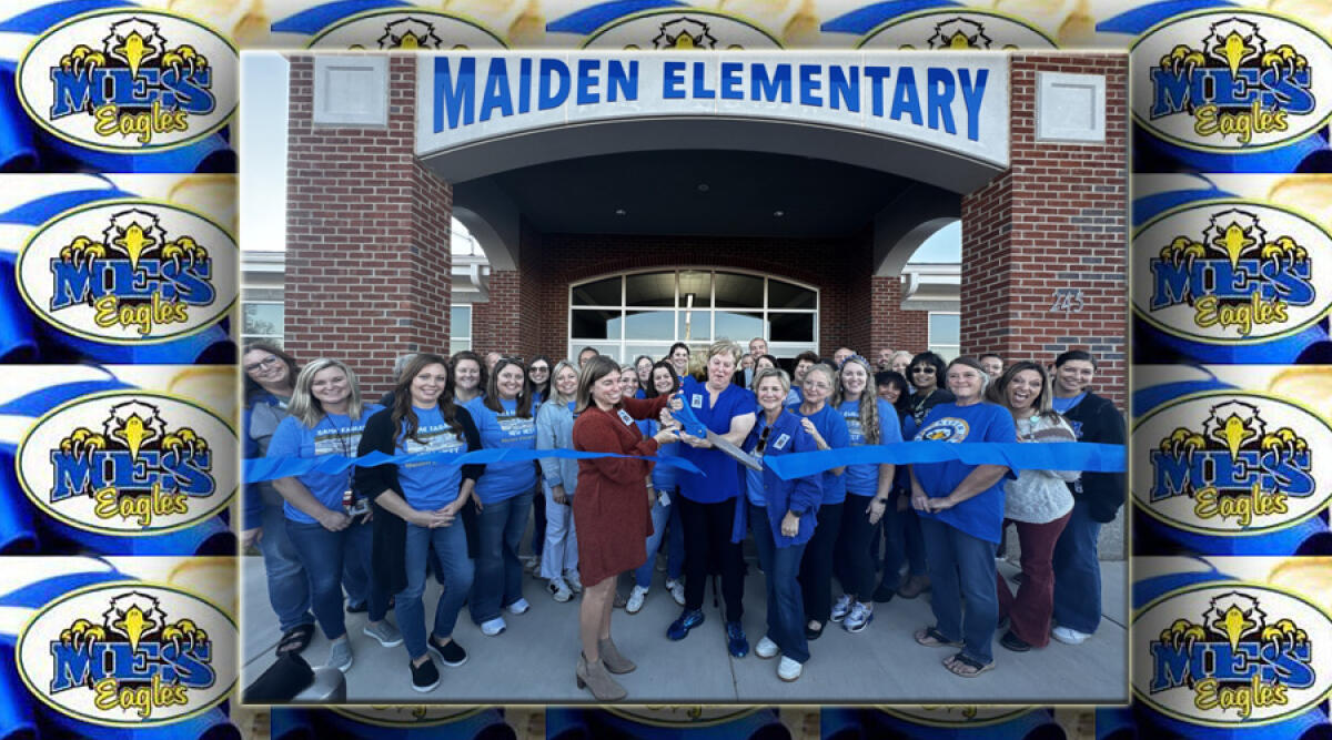 Catawba County Schools Celebrate Ribbon Cutting Of New Maiden Elementary