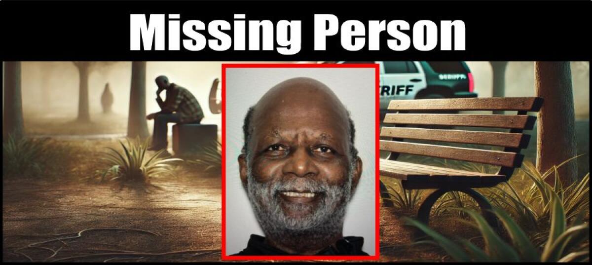 Sheriff’s Detectives Asking for Public’s Help in Locating Missing Man