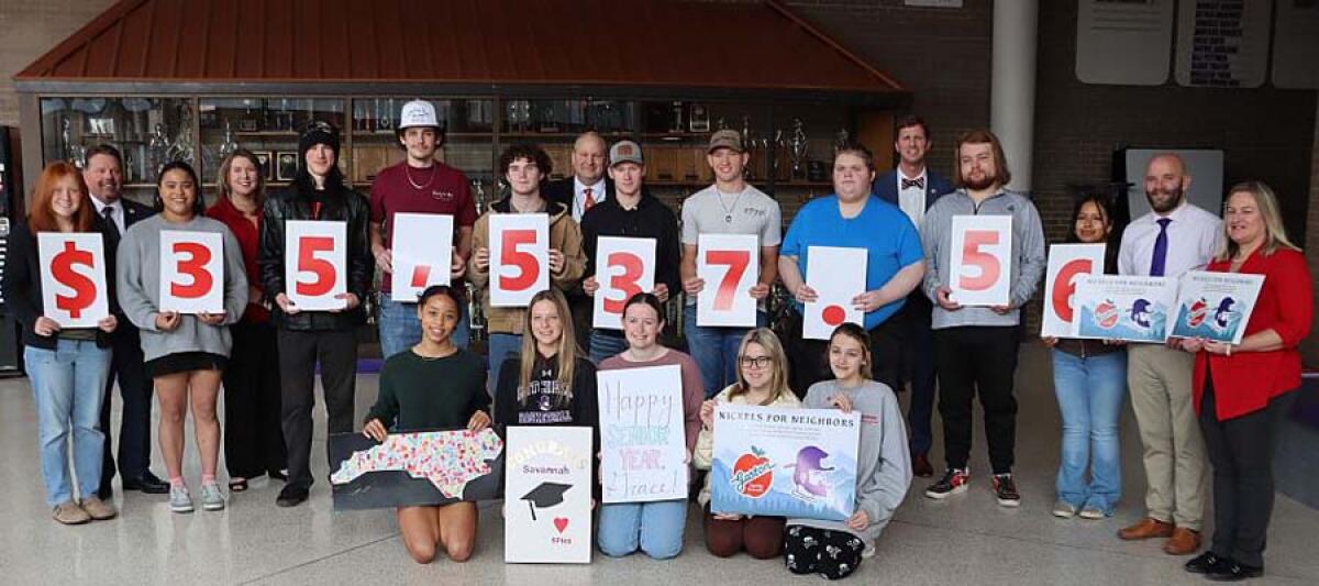 Students In Gaston County Collect More Than $35,000 For Hurricane Relief