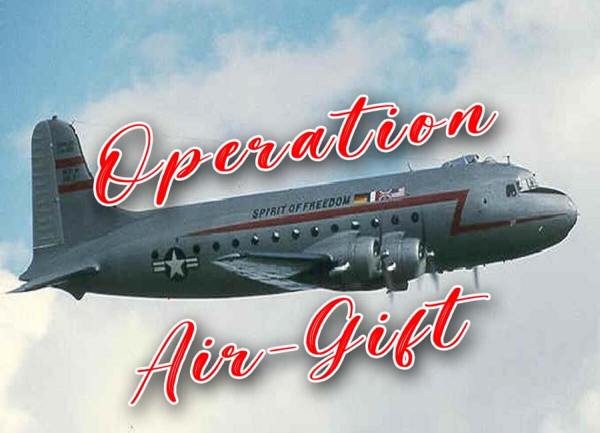 Lincoln County Launches Operation Air Gift: A Toy Drive With A Piece Of History