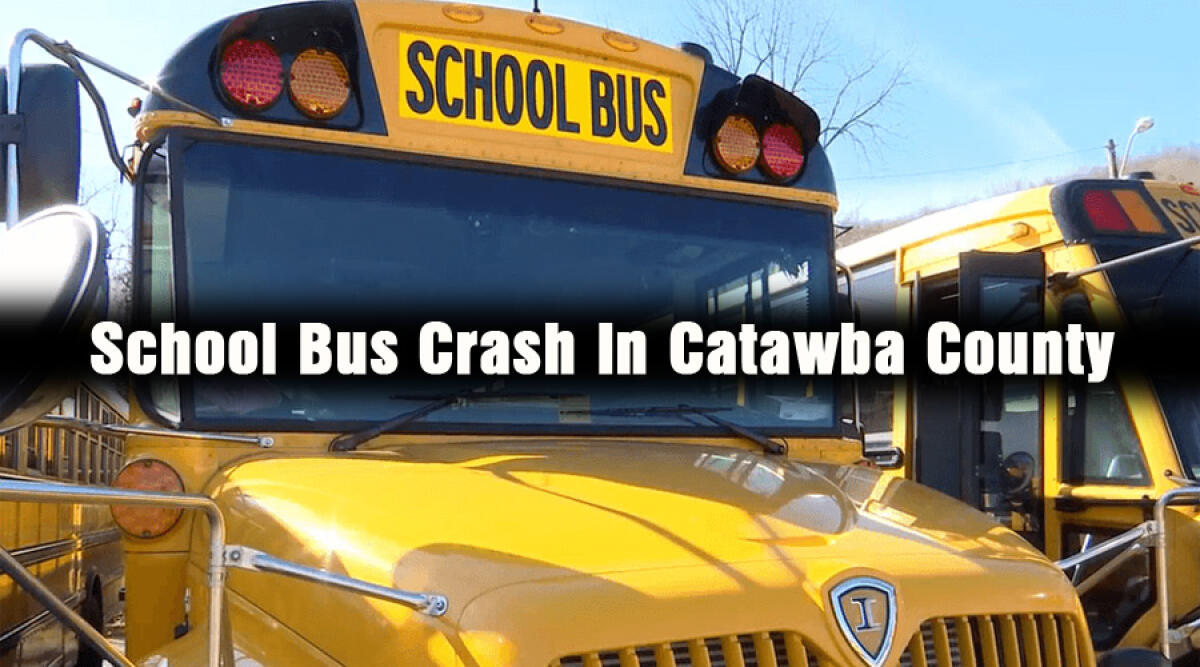 School Bus Crash In Catawba County