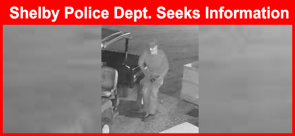 Shelby Police Dept. Seeks Information