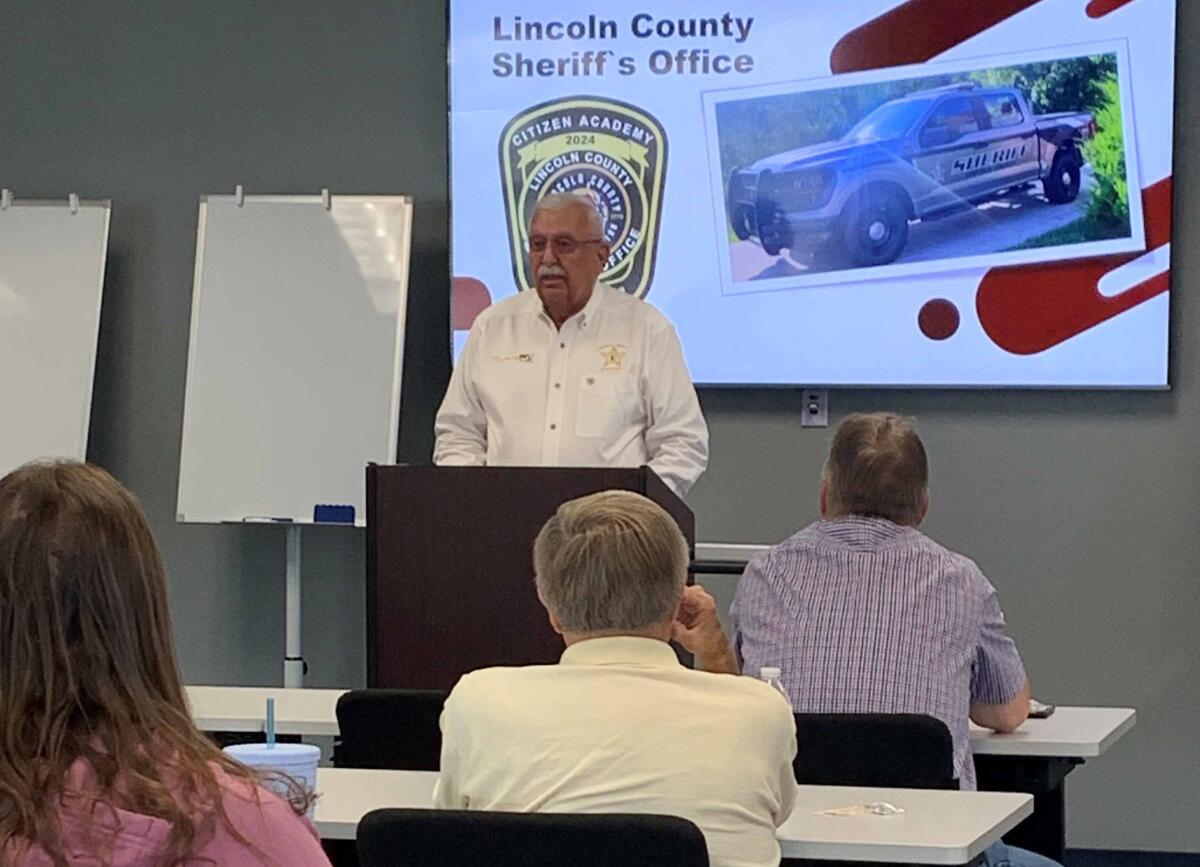 2024 Lincoln County Sheriff’s Citizen’s Law Enforcement Academy Gets Underway