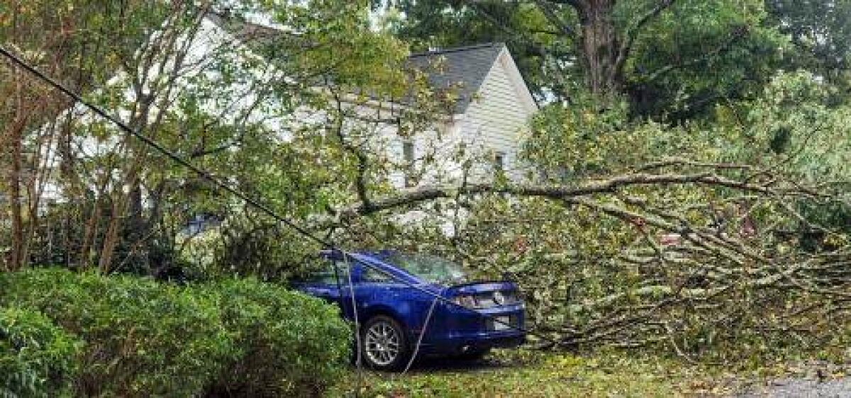 Storm Hits Lincolnton, Causing Widespread Damage and Power Outages