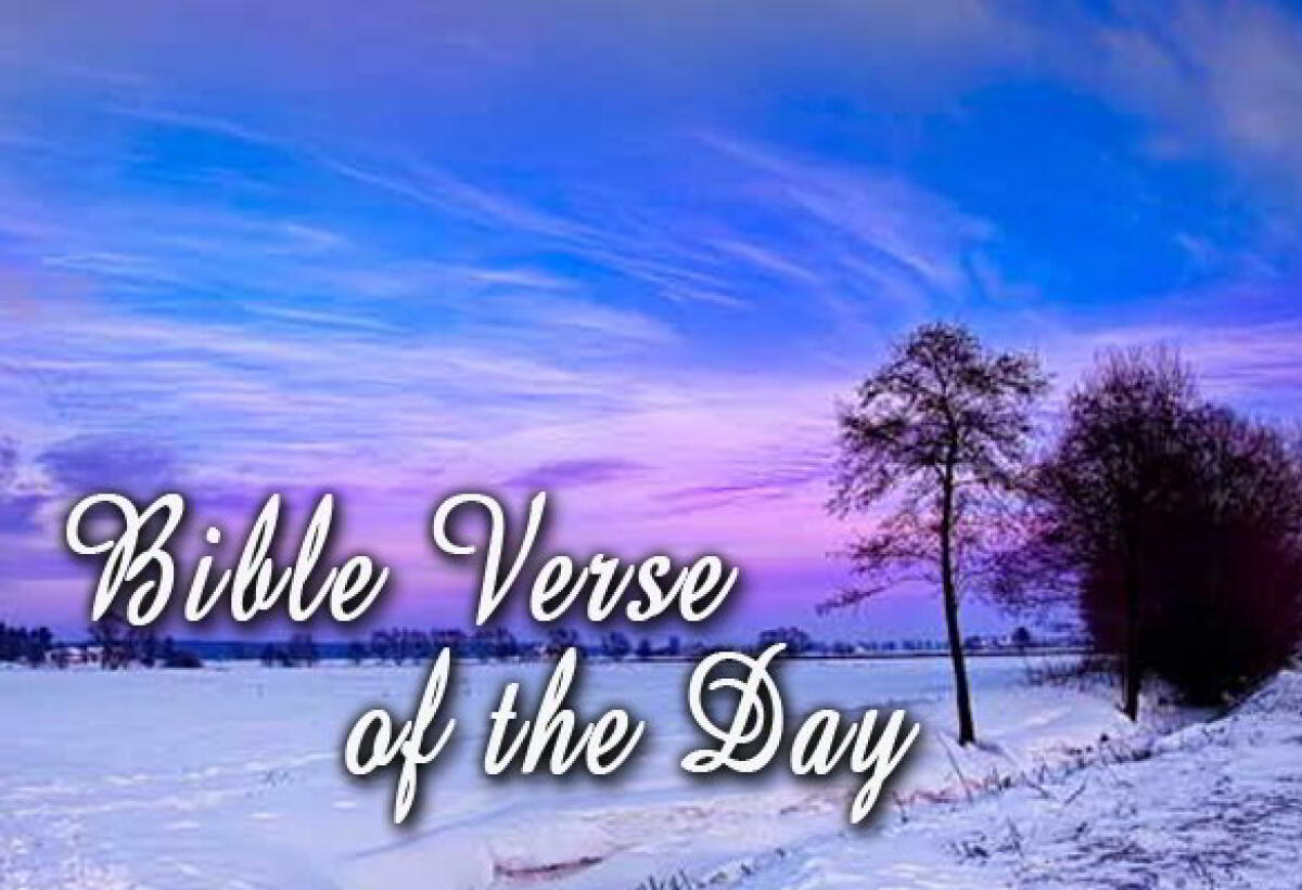 Bible Verse Of The Day January 21– Revelation 3:20