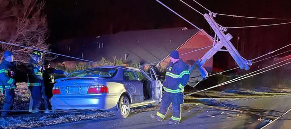 Car Wreck On N. Flint St. Causes Major Power Outage